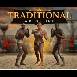 African Traditional Wrestling Game